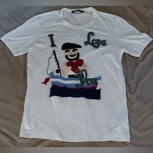 Dolce & Gabbana Sailor Heart T Shirt